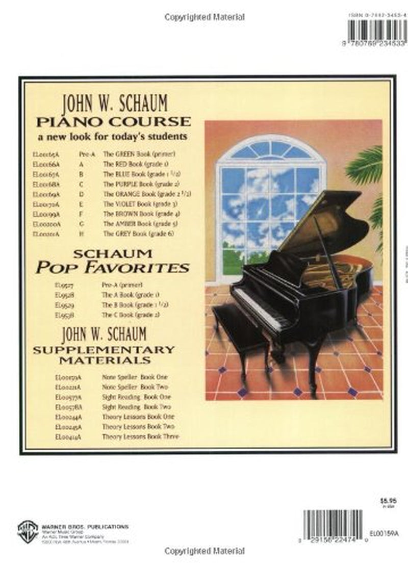 Schaum Note Spellers Book 1 (Schaum Method Supplement, Bk 1)