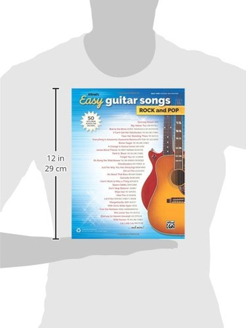Alfred'S Easy Guitar Songs -- Rock & Pop: 50 Hits from across the Decades