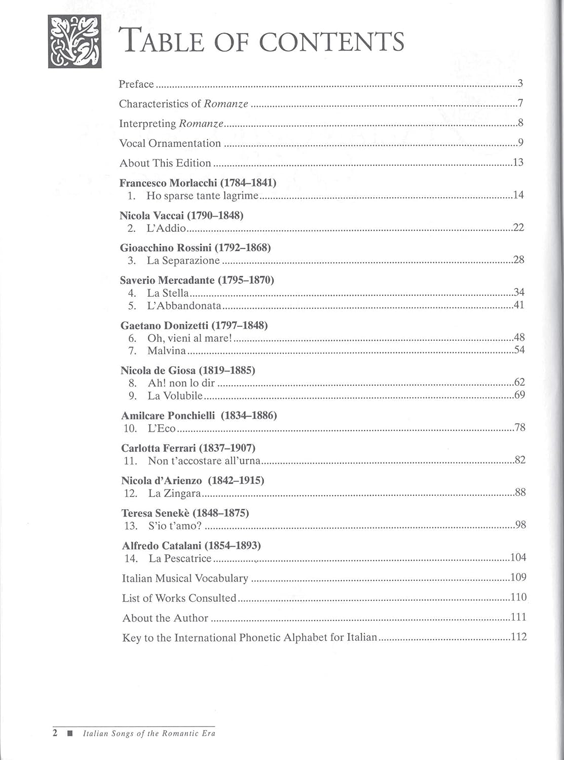 Italian Art Songs of the Romantic Era: Medium High Voice, Book & Online Audio (Italian Edition)
