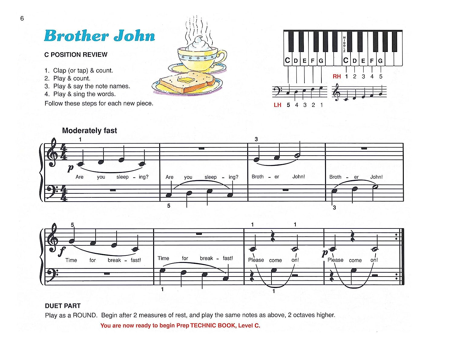 Prep Course for the Young Beginner: Lesson Book Level C