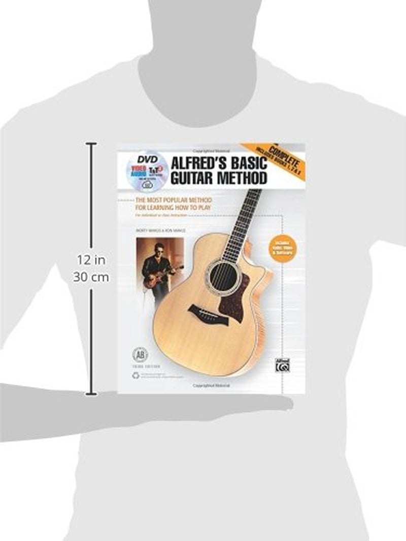 Alfred'S Basic Guitar Method, Complete: the Most Popular Method for Learning How to Play, Book & Online Video/Audio/Software (Alfred'S Basic Guitar Library)