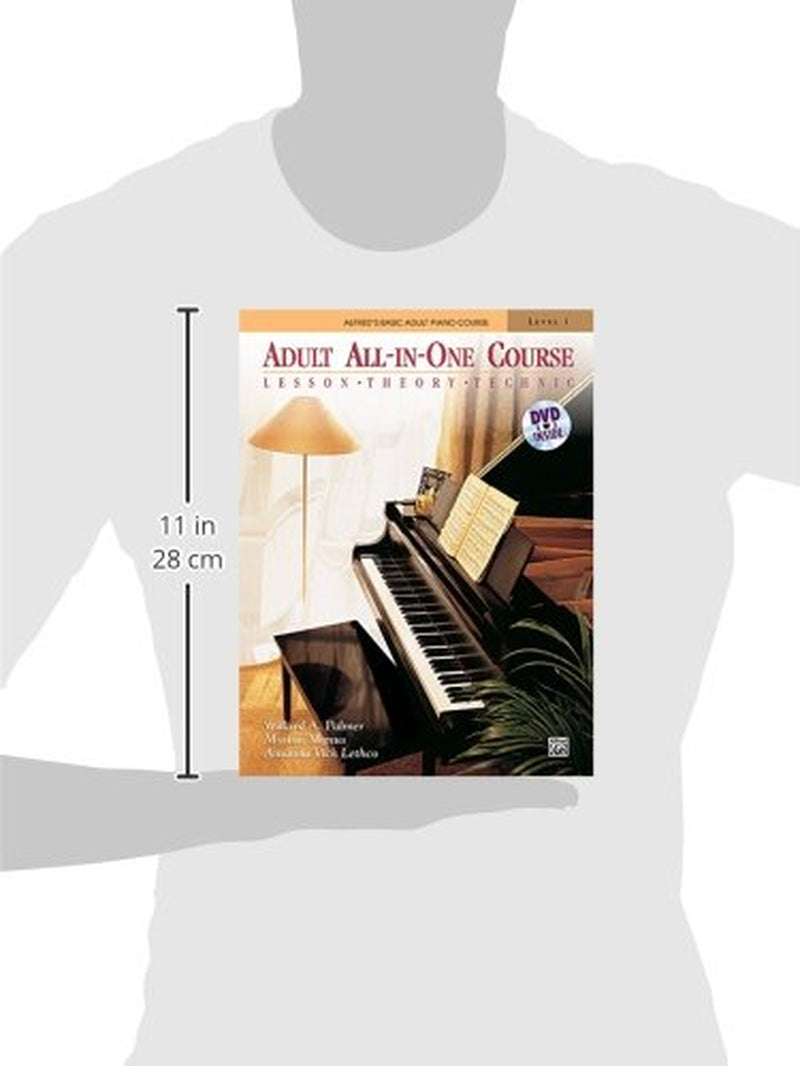 Alfred'S Basic Adult All-In-One Course: Lesson, Theory, Technic (Alfred'S Basic Adult Piano Course)