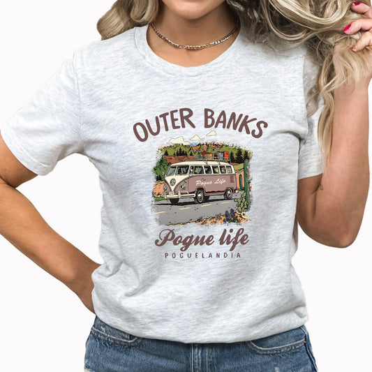 Outer Banks Graphic Tee | Pogue Life | Poguelandia | Outer Banks | Van Life | TV Show