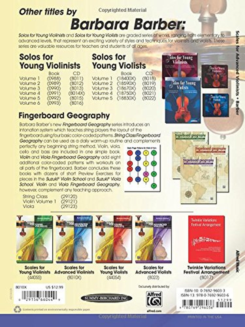 Scales for Advanced Violinists