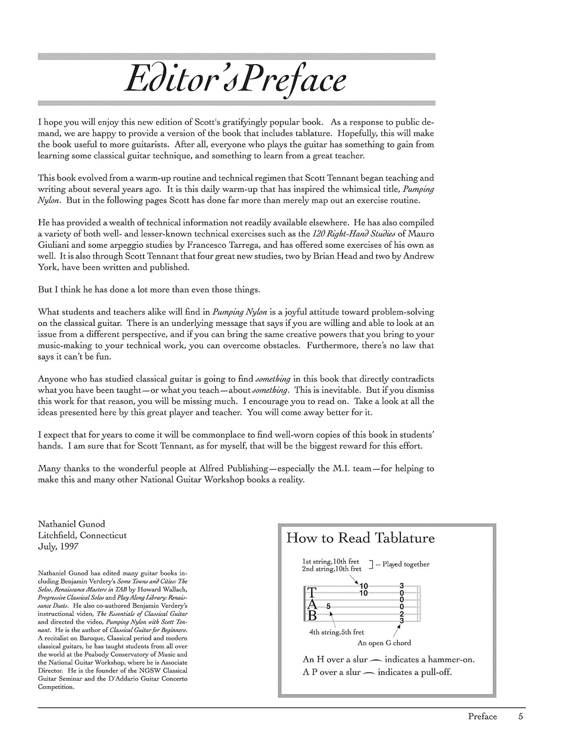 Pumping Nylon -- in TAB: the Classical Guitarist'S Technique Handbook (Pumping Nylon Series)