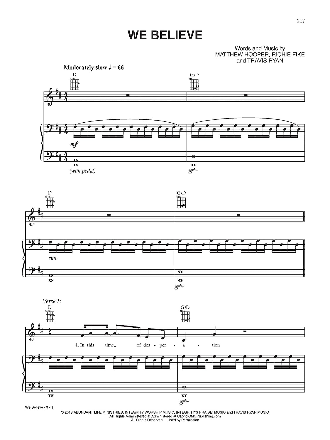 Modern Worship Song Collection: Piano/Vocal/Guitar