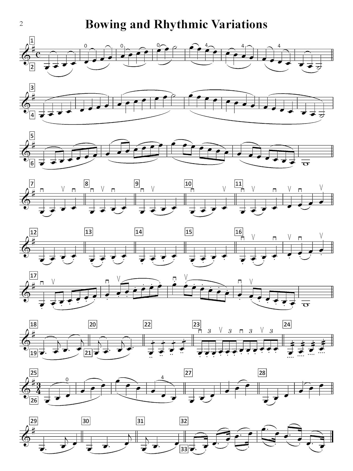Scales for Young Violinists