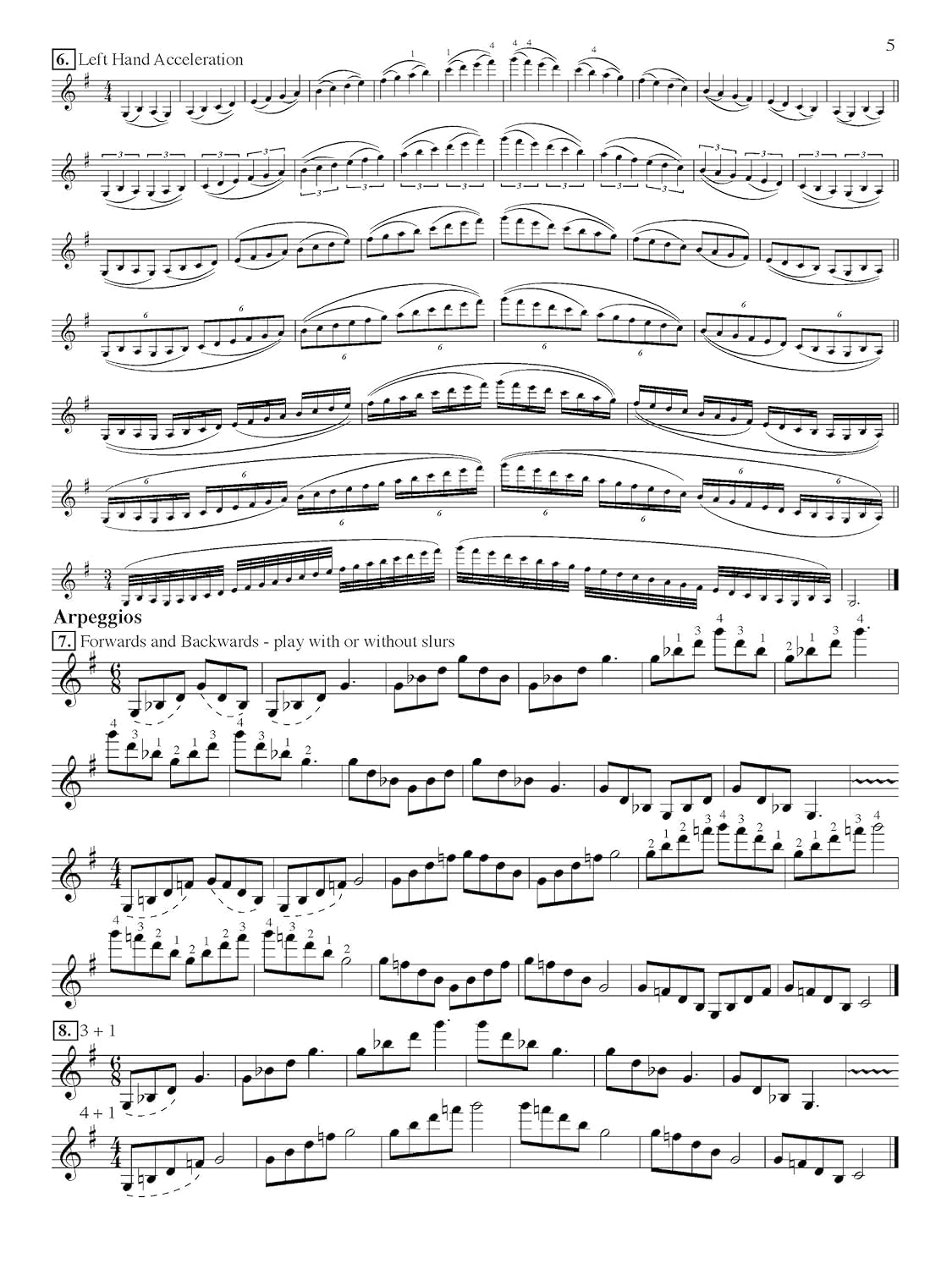 Scales for Advanced Violinists