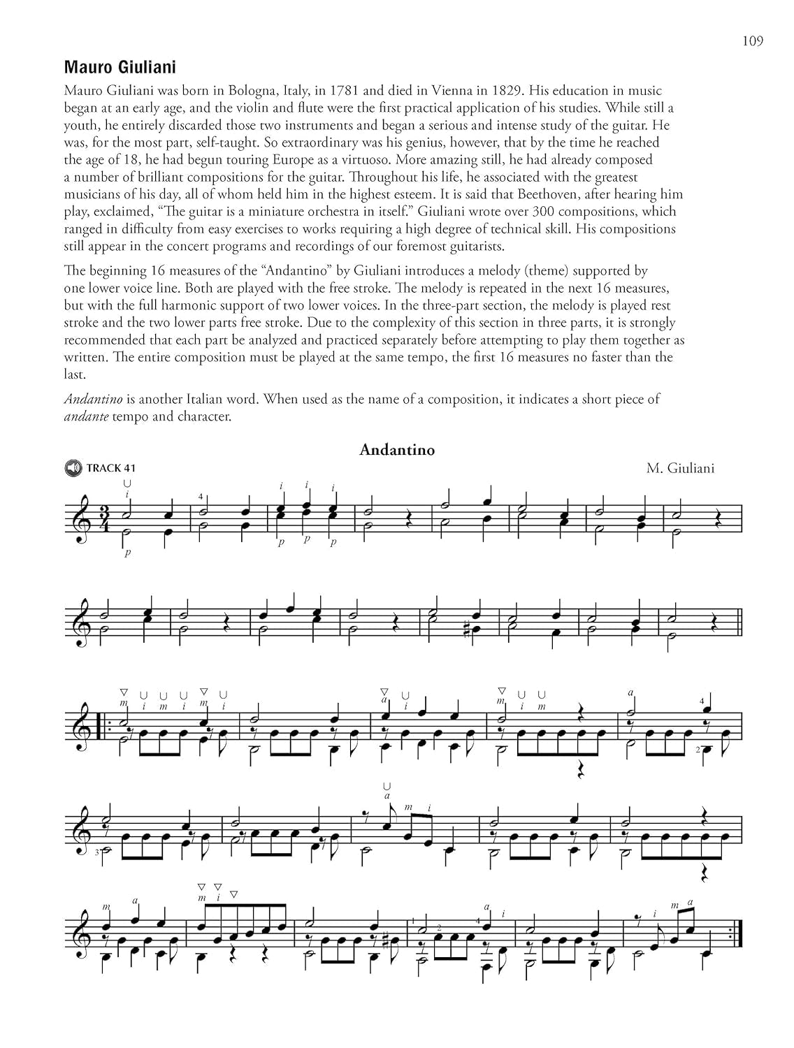 Classic Guitar Technique, Vol 1: Book & Online Audio (Shearer Series, Vol 1)