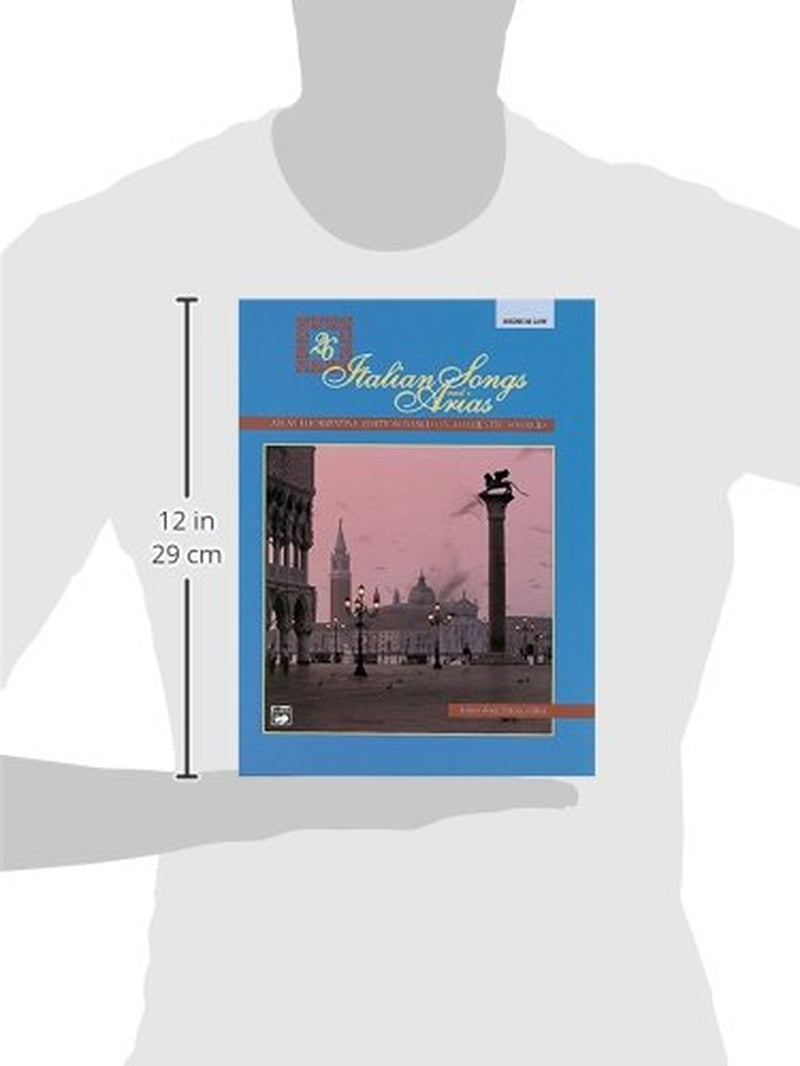 26 Italian Songs and Arias: Medium Low Voice, Book & CD