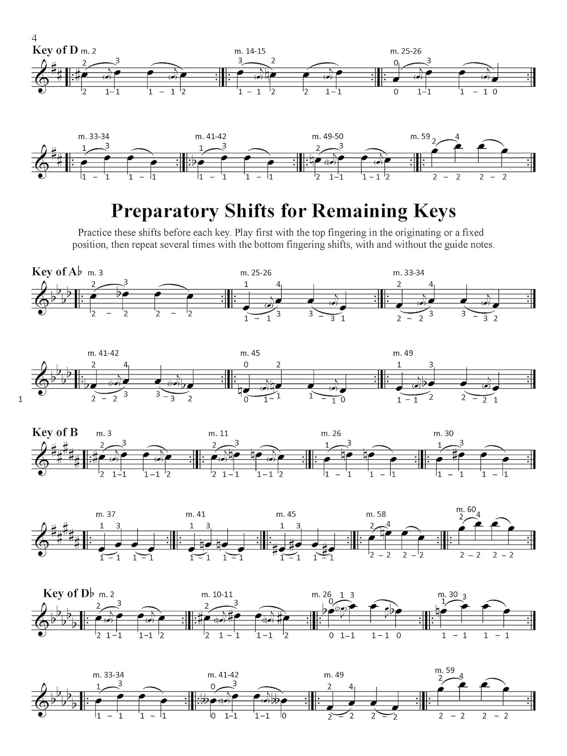 Scales for Young Violinists