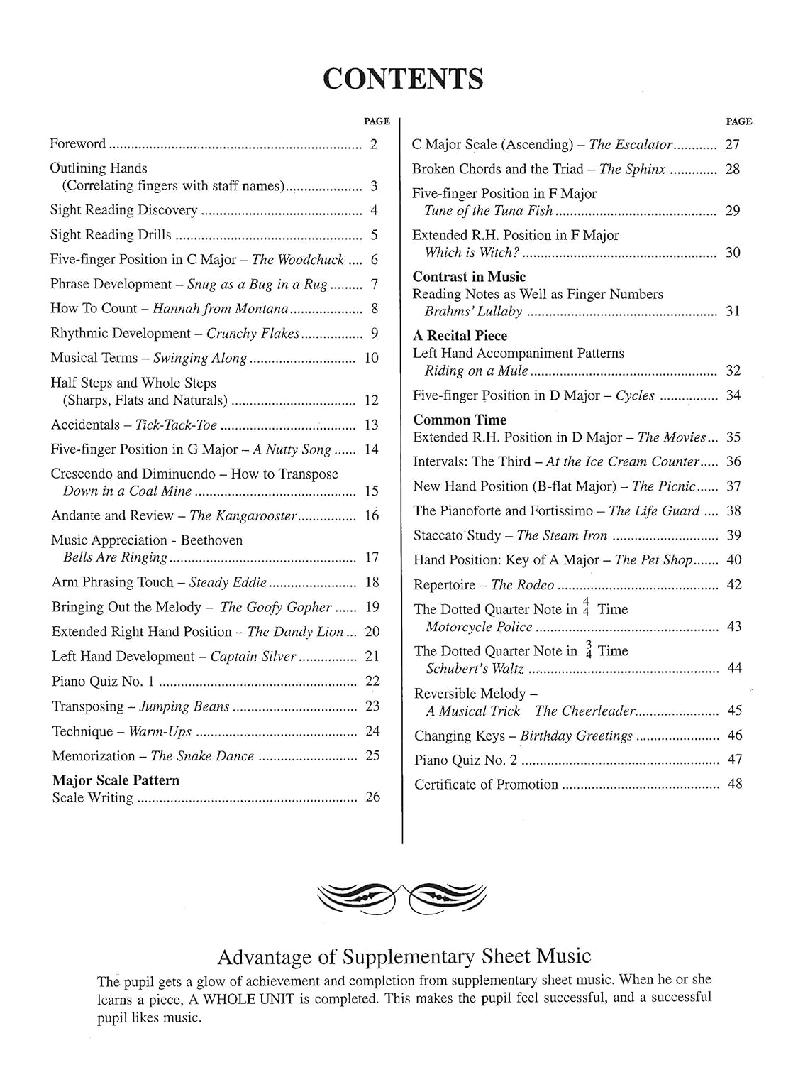 John W. Schaum Piano Course: a -- the Red Book