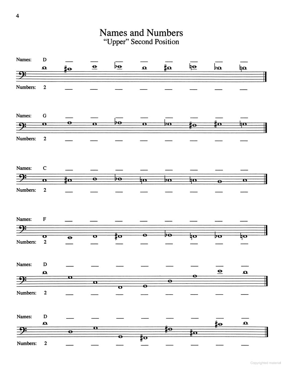 Position Pieces for Cello