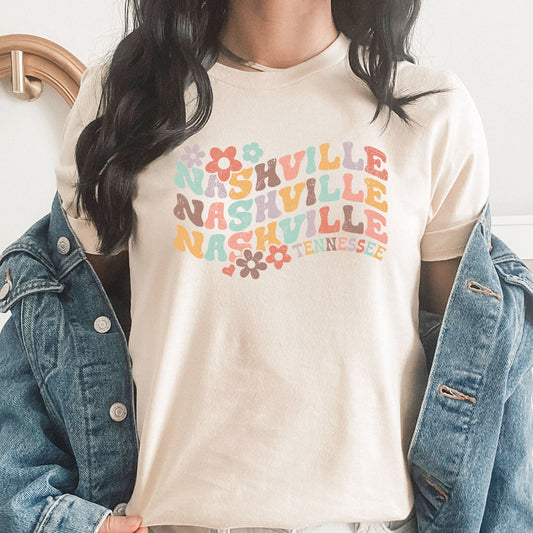 Nashville Graphic Tee | Retro Yeehaw Cowgirl Soul | Nashville | Cowgirl | Cowgirl Soul