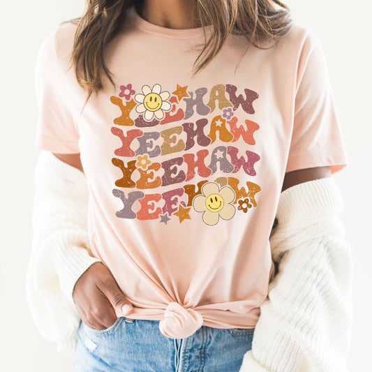 Yeehaw Graphic Tee | Retro Yeehaw Cowgirl Soul Graphic tee | Nashville | Cowgirl