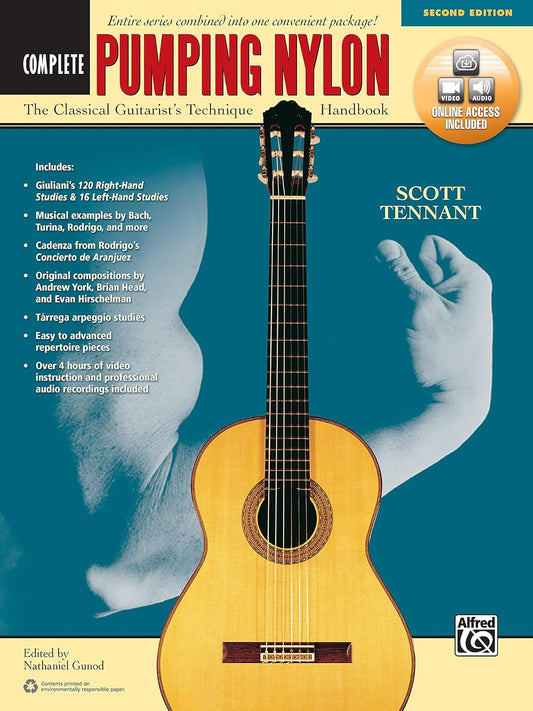 Pumping Nylon -- Complete: the Classical Guitarist'S Technique Handbook, Book & Online Video/Audio (Pumping Nylon Series)