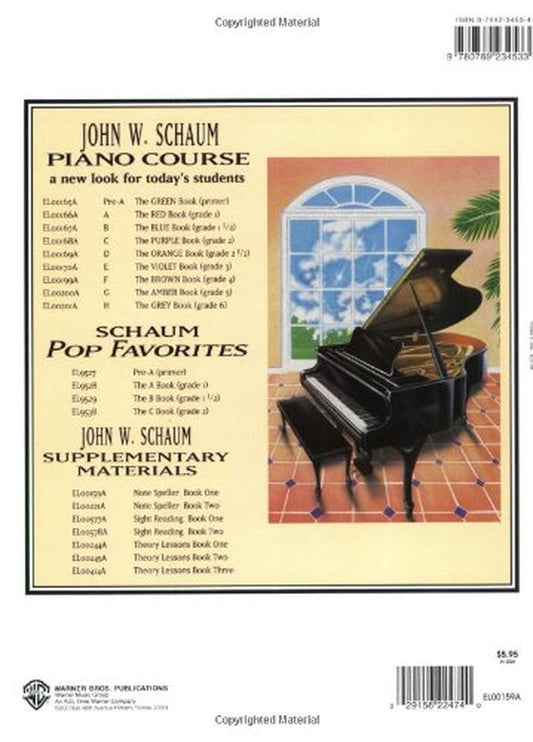 Schaum Note Spellers Book 1 (Schaum Method Supplement, Bk 1)