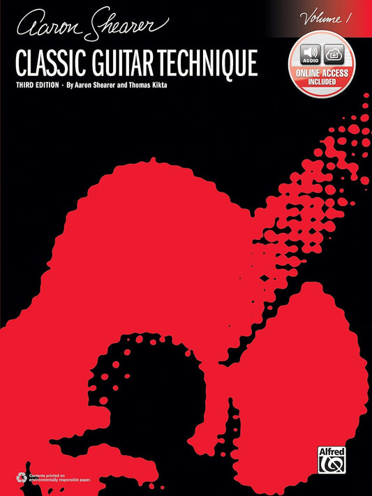 Classic Guitar Technique, Vol 1: Book & Online Audio (Shearer Series, Vol 1)