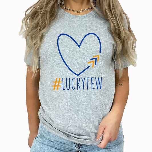 Lucky Few Graphic Tee | Down Syndrome Awareness | Extra Chromosome | Down Syndrome
