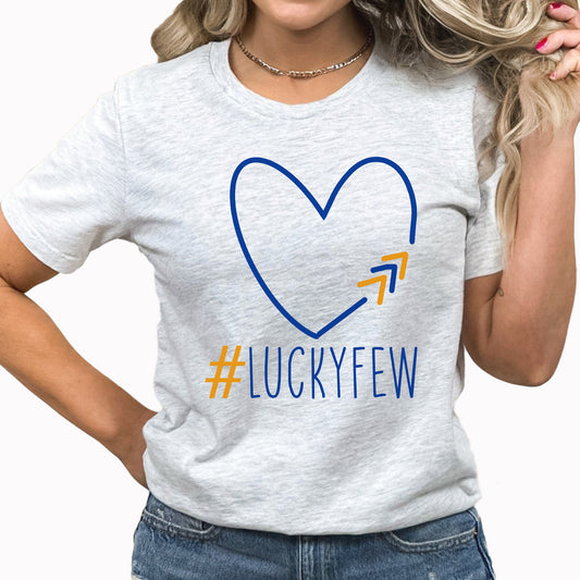 Lucky Few Graphic Tee | Down Syndrome Awareness | Extra Chromosome | Down Syndrome