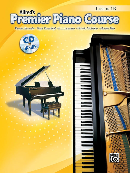 Premier Piano Course Lesson Book, Bk 1B: Book & CD (Premier Piano Course, Bk 1B)