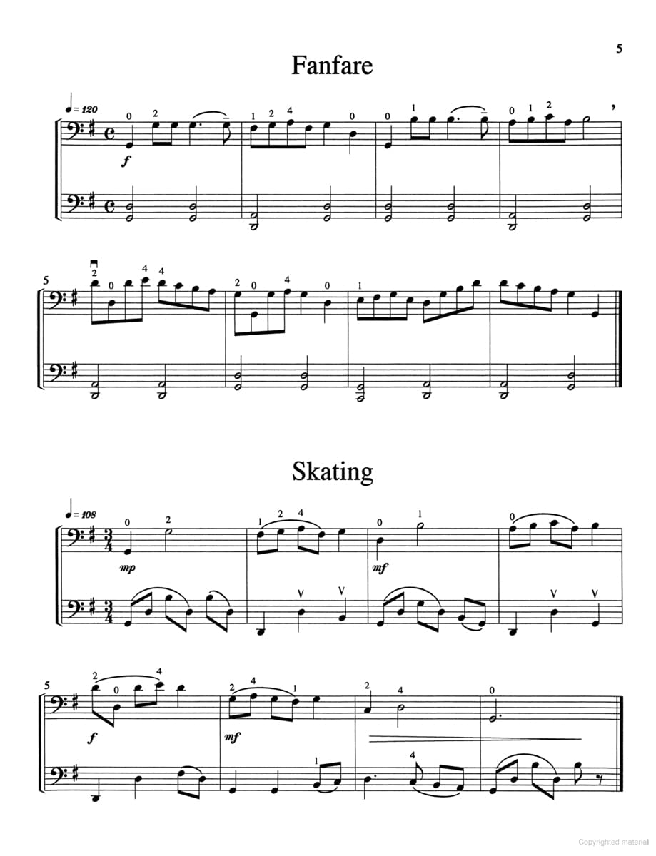 Position Pieces for Cello
