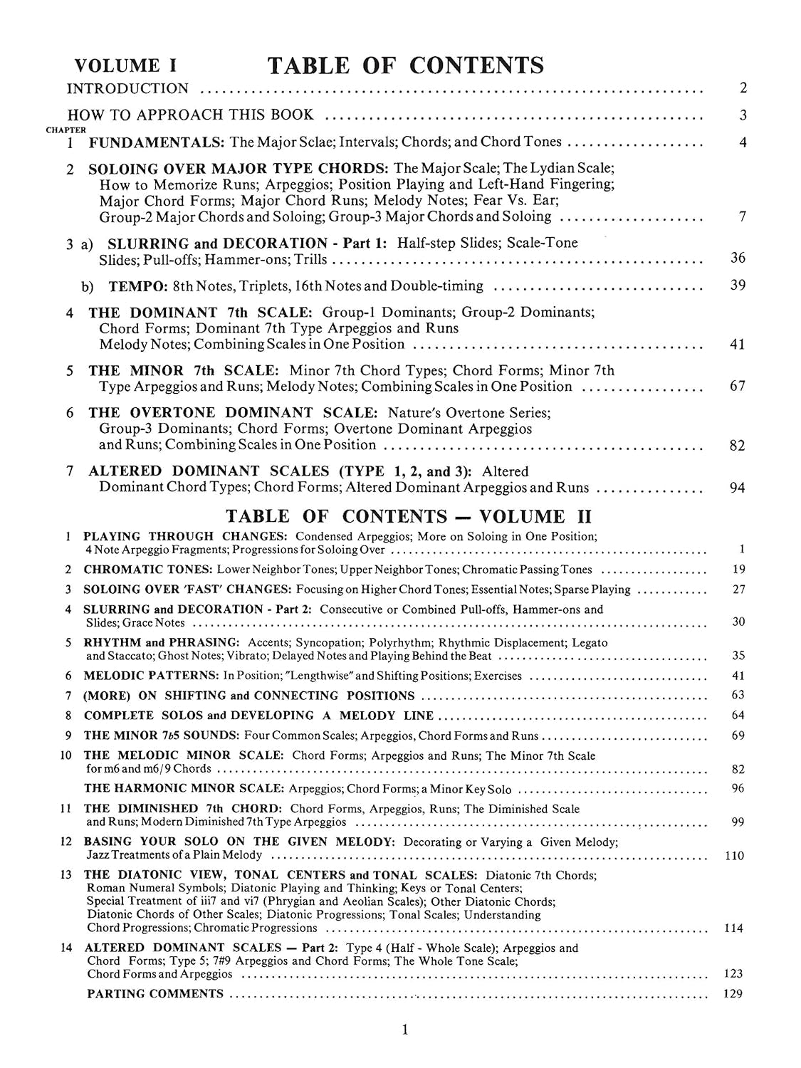 Jazz Guitar Single Note Soloing, Volume 1