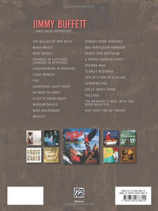 Jimmy Buffett -- Sheet Music Anthology: Piano/Vocal/Guitar