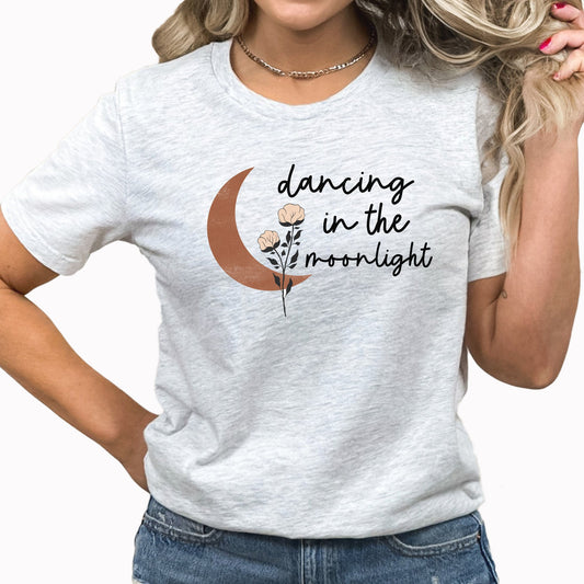 Dancing In The Moonlight Style 1 Graphic Tee | Dancing | Moonlight | Twirl | Dance | Spin