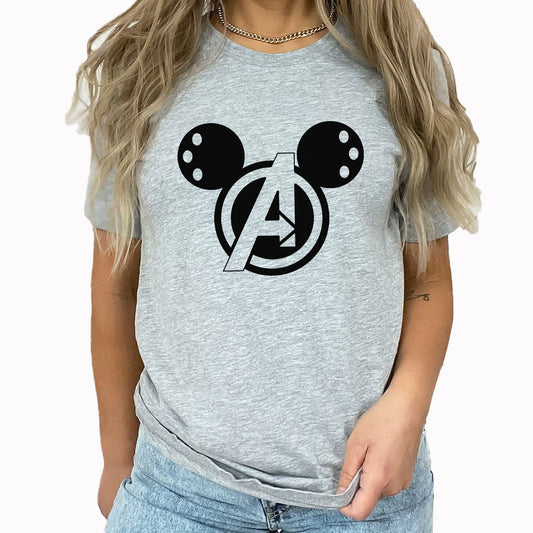 A Super Hero Mouse Graphic Tee | Unique Mouse | Disney | Mouse | Theme Park | Disneyland | Super Hero