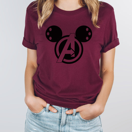 A Super Hero Mouse Graphic Tee | Unique Mouse | Disney | Mouse | Theme Park | Disneyland | Super Hero