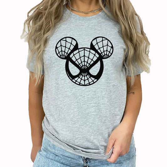 Spider Mouse Graphic Tee | Theme Park | Spiderman | Mickey Mouse | Mouse Ears | Disneyland