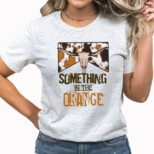 Something In The Orange Graphic Tee | Zach Bryan | Country Music | Lyrics | Western | Cowboy | Longhorn
