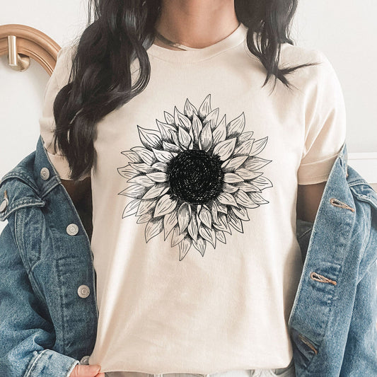 Sunflower Graphic Tee | Sunflower | Summer Sunflower | Summer | Country Living