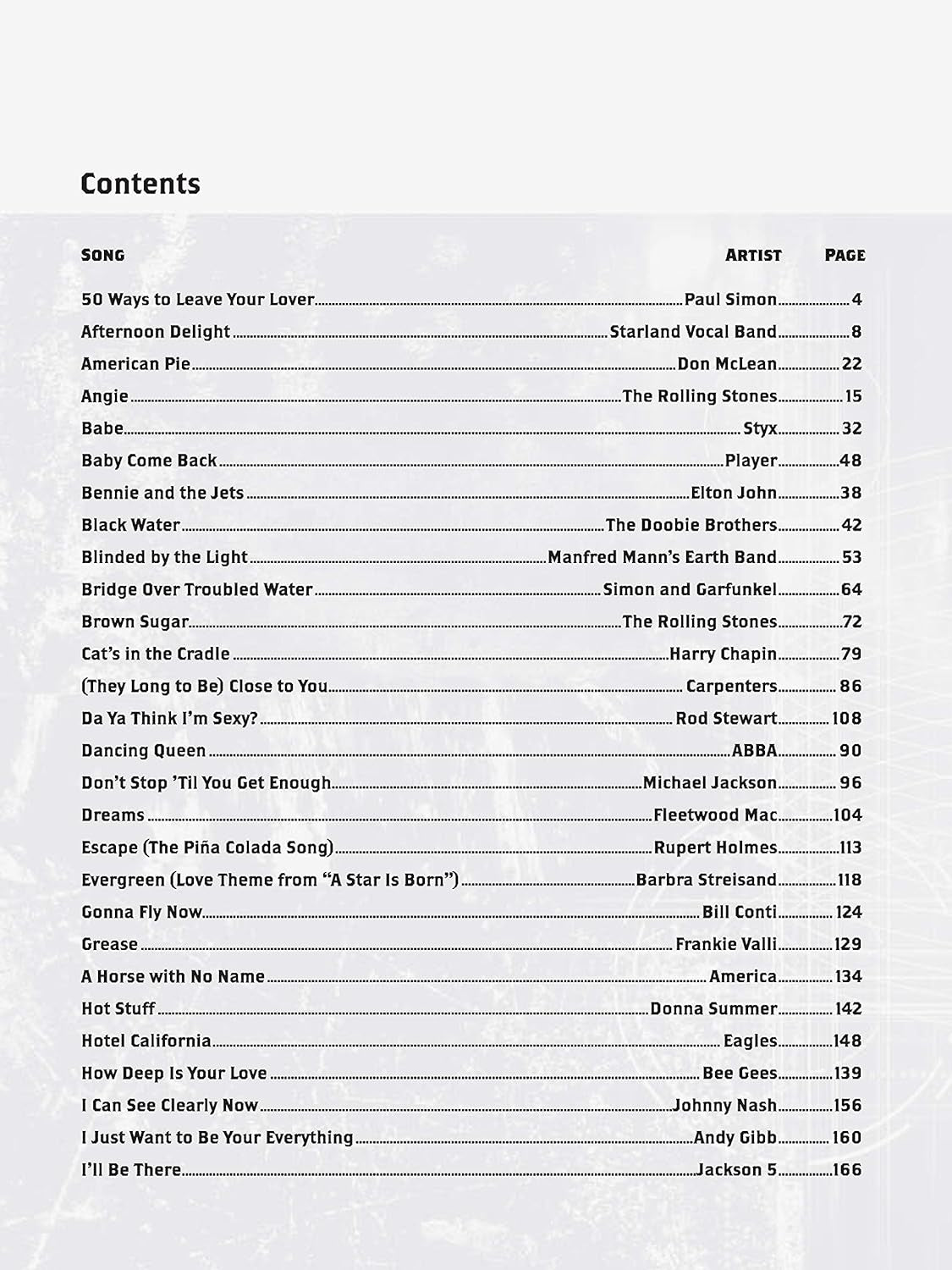 Billboard No. 1 Hits of the 1970S: a Sheet Music Compendium (Piano/Vocal/Guitar) (Billboard Magazine)