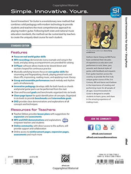 Sound Innovations for Guitar, Bk 1: a Revolutionary Method for Individual or Class Instruction, Book & Online Media