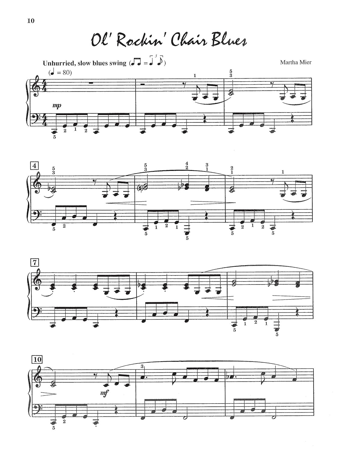 Jazz, Rags & Blues Book 1(Alfred'S Basic Piano Library)