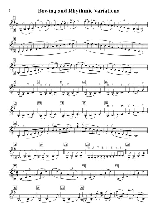 Scales for Young Violinists