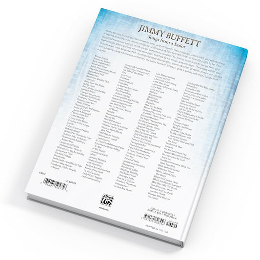 Jimmy Buffett -- Songs from a Sailor: 146 Selected Favorites (Guitar Songbook Edition), Hardcover Book