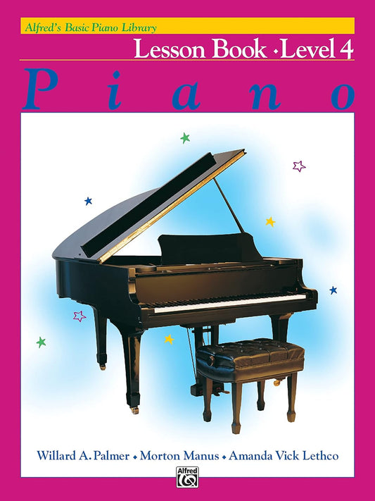 Alfred'S Basic Piano Library Lesson Book, Bk 4 (Alfred'S Basic Piano Library, Bk 4)