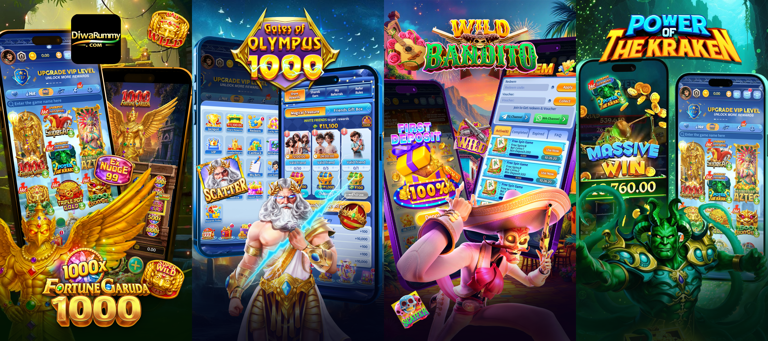 Diwa Rummy (Diva Rummy) India official banner