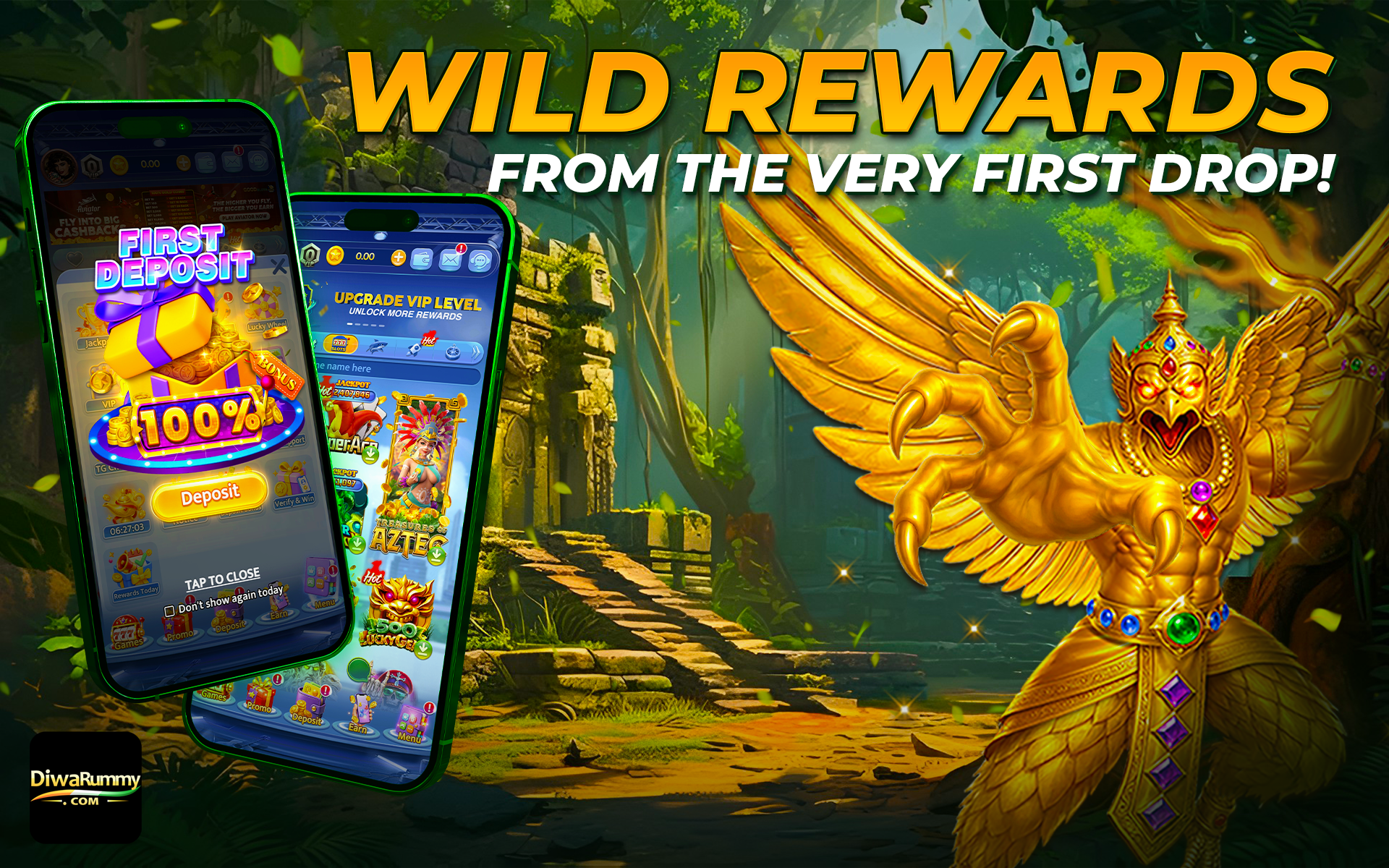 Diwa Rummy (Diva Rummy) App India hero Diwa Rummy